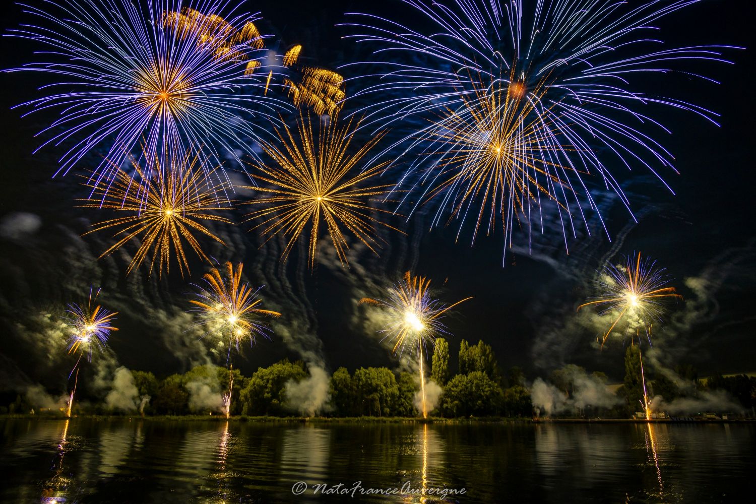 Feu d'artifice Vichy juillet 2024 by @NataFranceAuvergne-8498